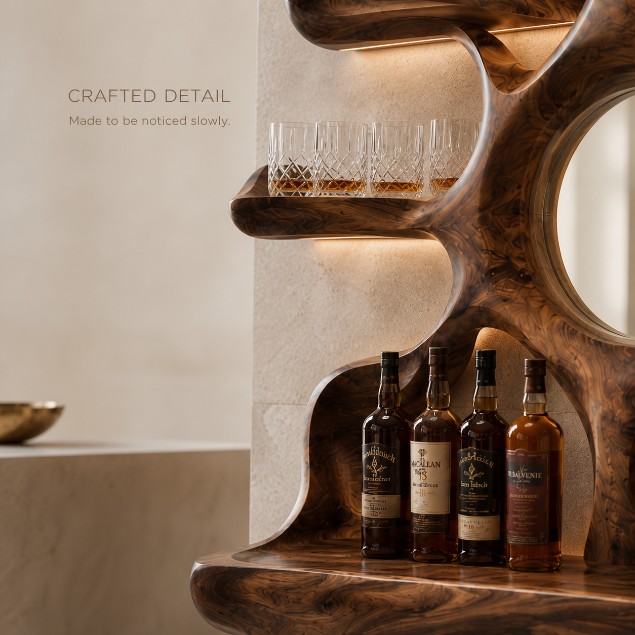 Calder Statement Wall Wine Holder - Design 357 - product image 06