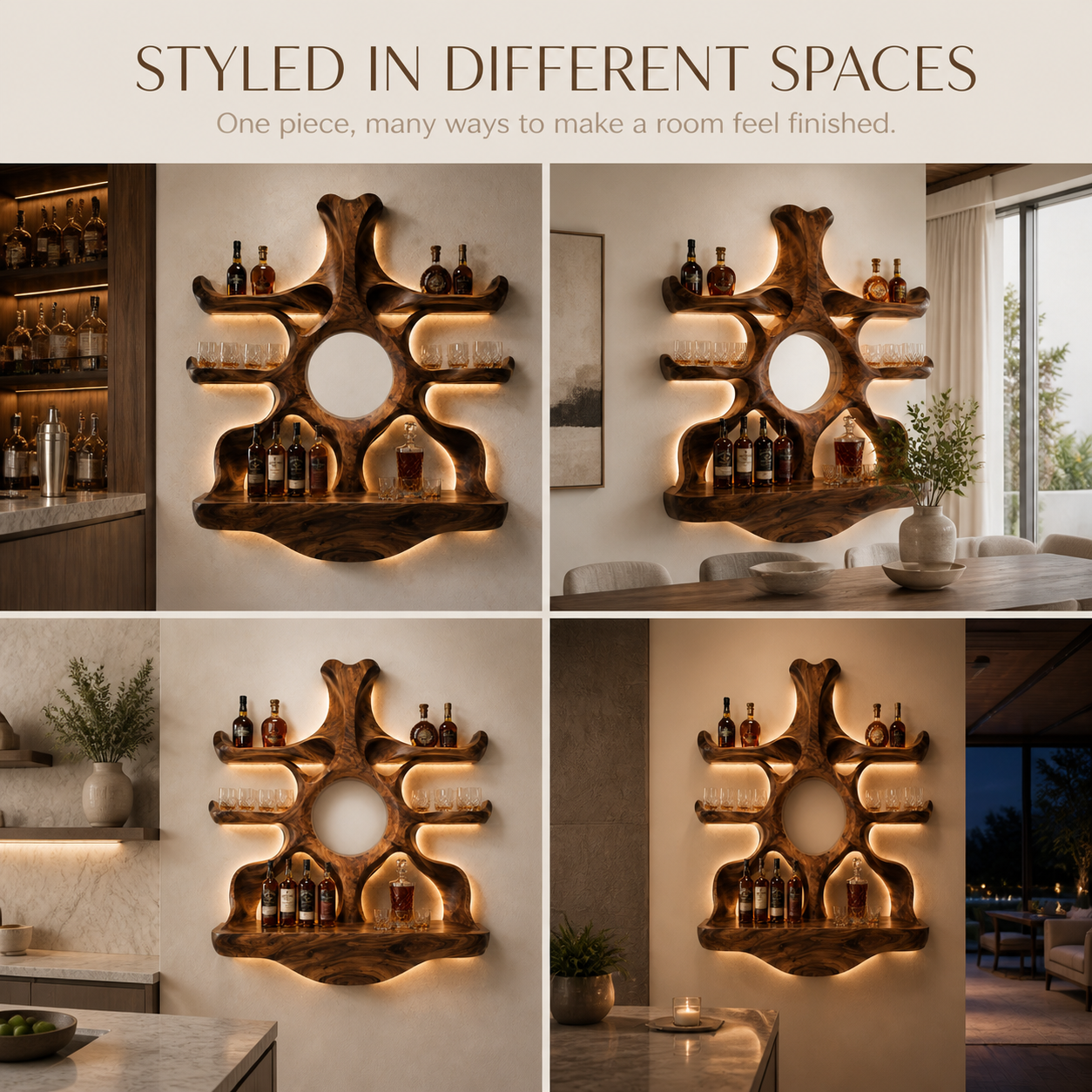 Calder Statement Wall Wine Holder - Design 357 - product image 10