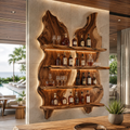 Avery Sculptural Wall Wine Rack - Design 358 - main view