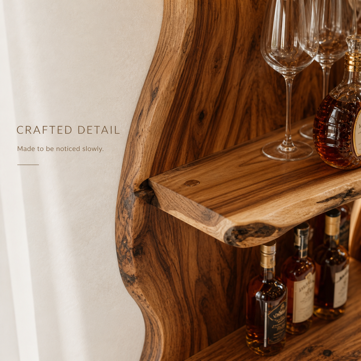 Avery Sculptural Wall Wine Rack - Design 358 - product image 06