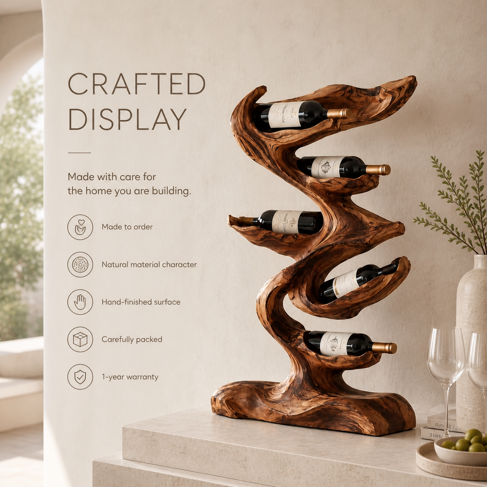 Marin Tabletop Wine Rack - Design 360 - product image 09
