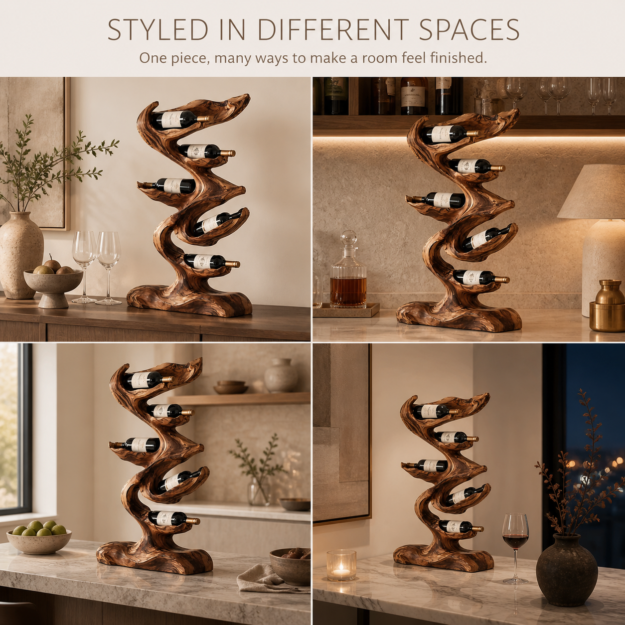 Marin Tabletop Wine Rack - Design 360 - product image 10