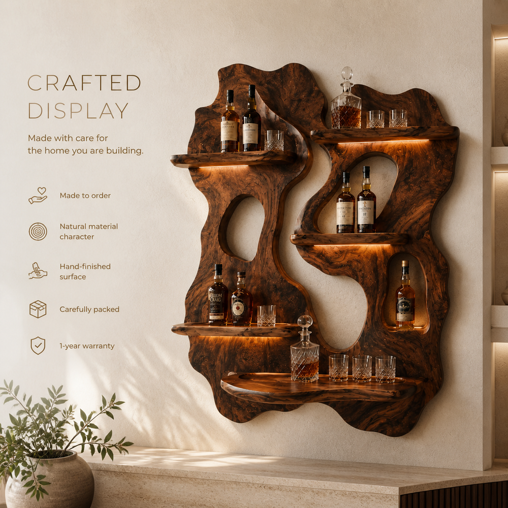 Soren Wall-Mounted Wine Rack - Design 362 - product image 09