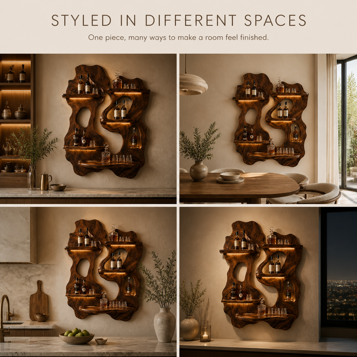 Soren Wall-Mounted Wine Rack - Design 362 - product image 10