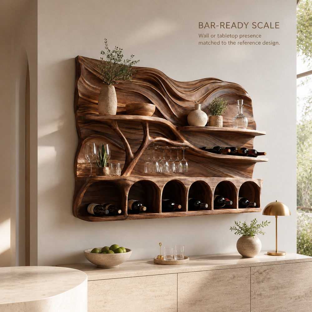 Calder Statement Wall Wine Holder - Design 365 - product image 04