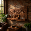 Avery Sculptural Wall Wine Rack - Design 366 - main view