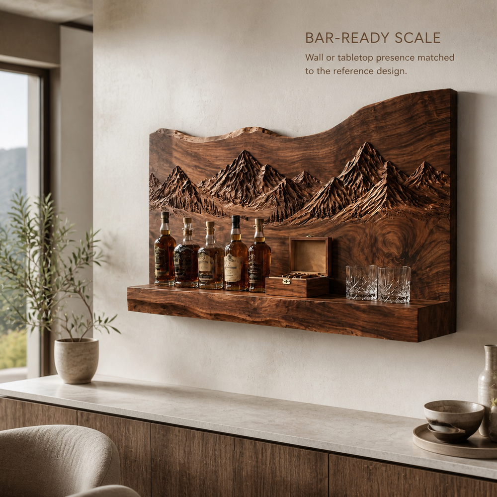 Avery Sculptural Wall Wine Rack - Design 366 - product image 04
