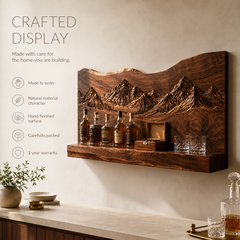 Avery Sculptural Wall Wine Rack - Design 366 - product image 09