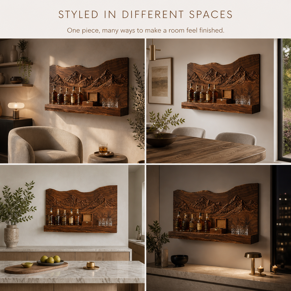 Avery Sculptural Wall Wine Rack - Design 366 - product image 10