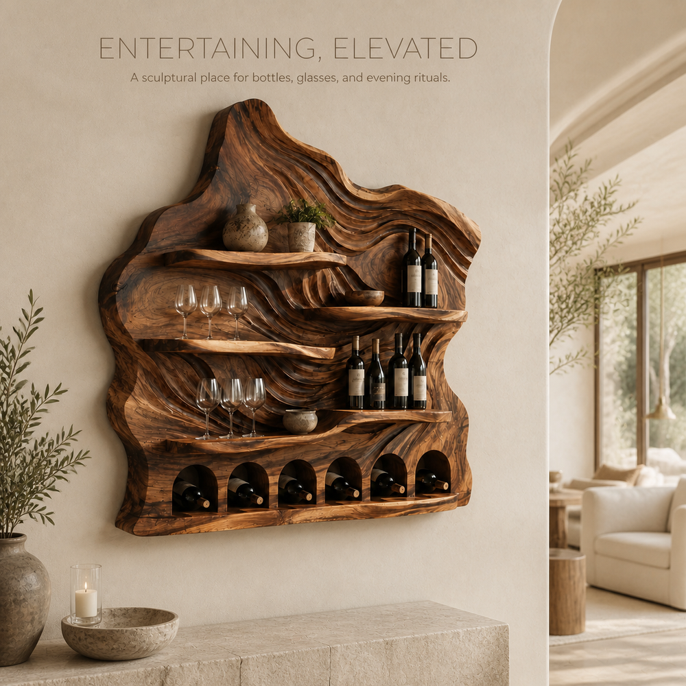 Marin Gallery Wall Wine Rack - Design 368 - product image 02