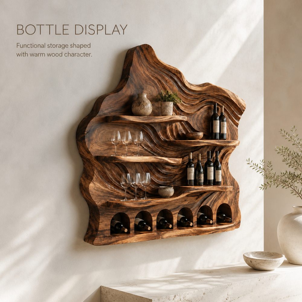 Marin Gallery Wall Wine Rack - Design 368 - product image 03