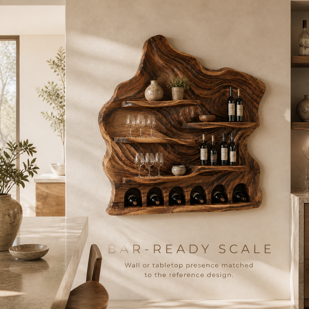 Marin Gallery Wall Wine Rack - Design 368 - product image 04