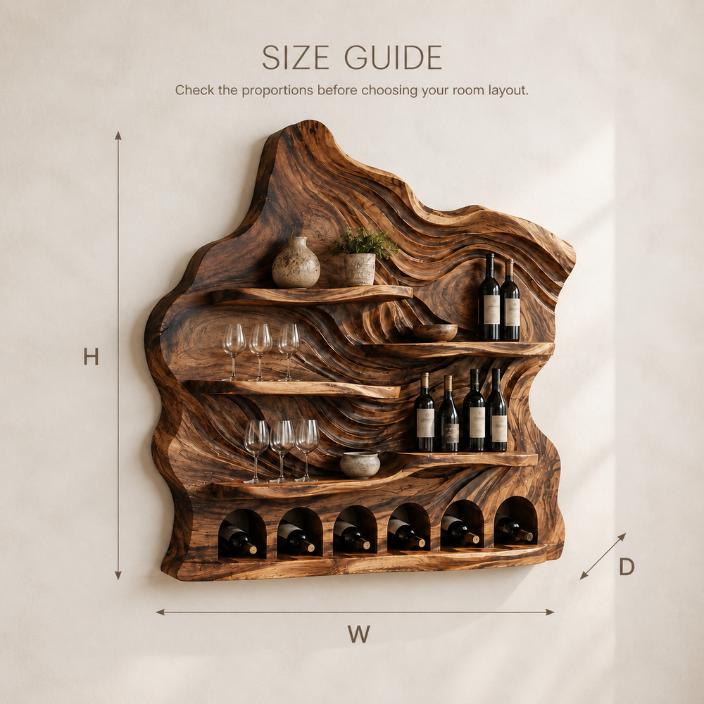 Marin Gallery Wall Wine Rack - Design 368 - product image 08