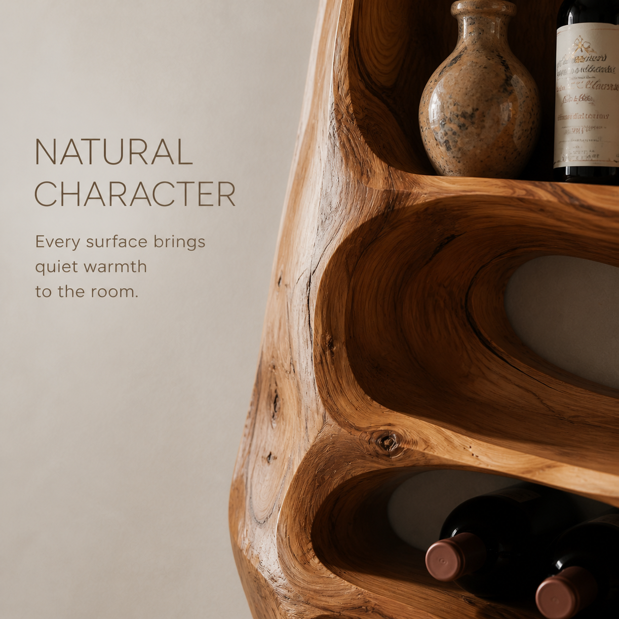 Isla Home Bar Wall Wine Holder - Design 369 - product image 05