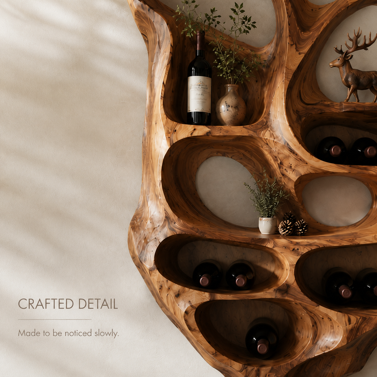 Isla Home Bar Wall Wine Holder - Design 369 - product image 06