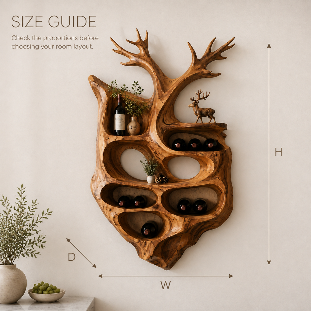 Isla Home Bar Wall Wine Holder - Design 369 - product image 08