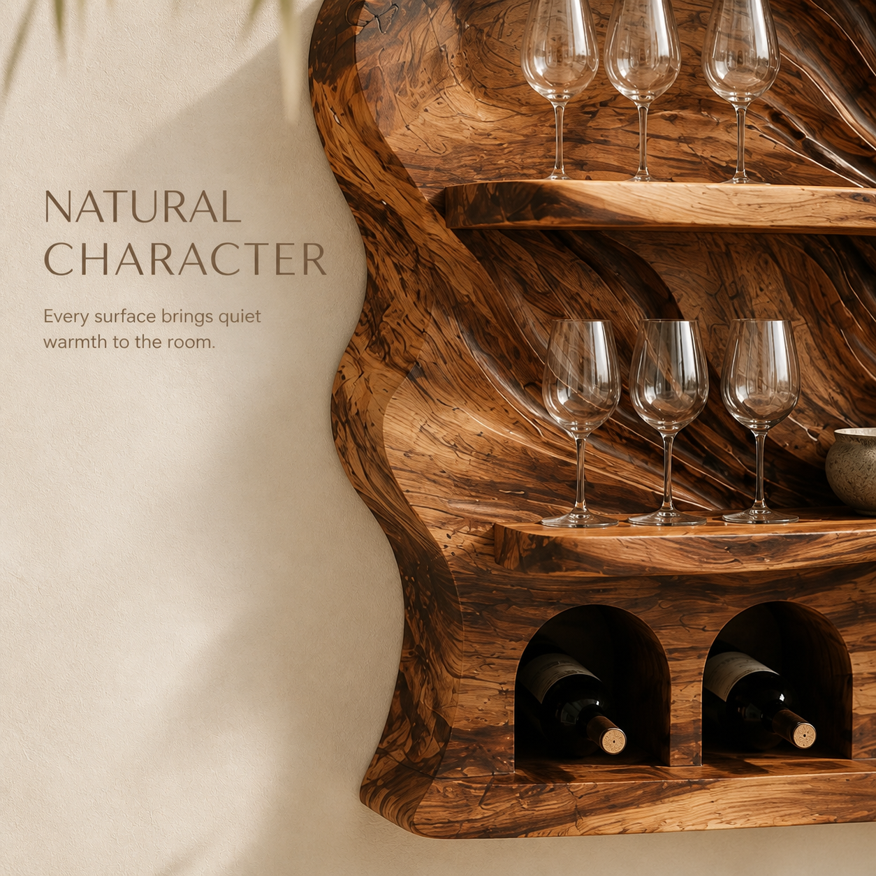 Soren Wall-Mounted Wine Rack - Design 370 - product image 05