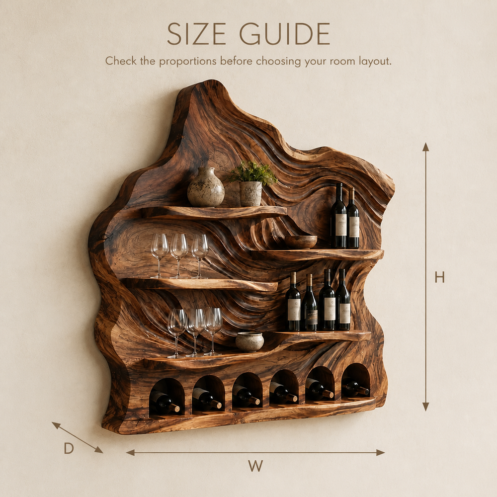Soren Wall-Mounted Wine Rack - Design 370 - product image 08