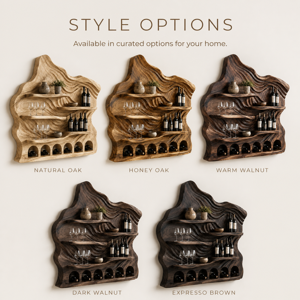 Soren Wall-Mounted Wine Rack - Design 370 - product image 11