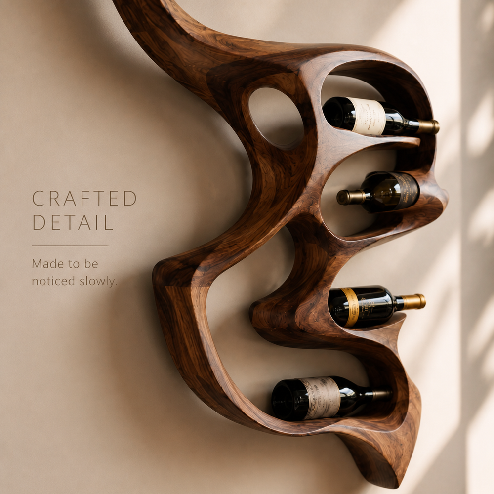 Calder Statement Wall Wine Holder - Design 373 - product image 06