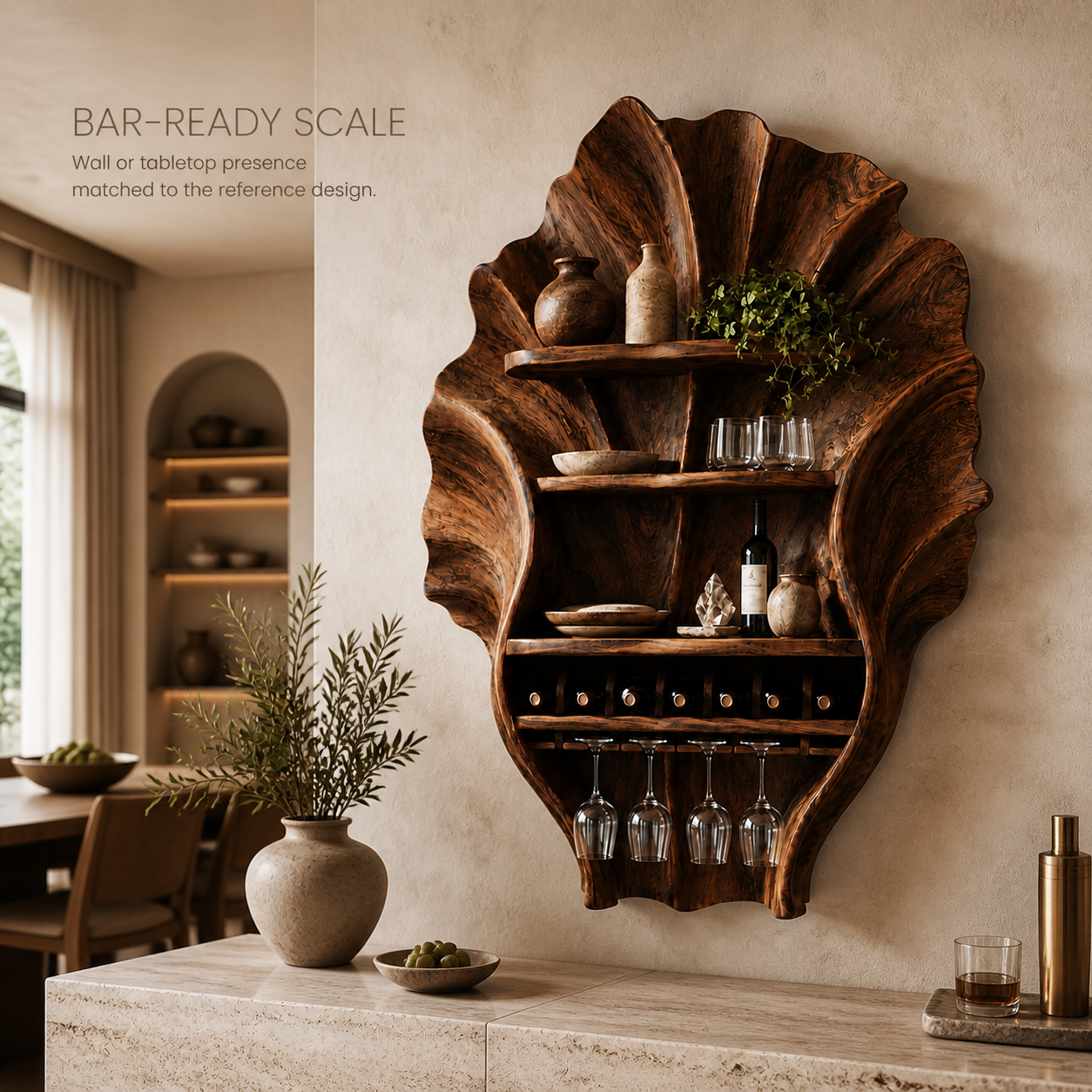 Marin Gallery Wall Wine Rack - Design 376 - product image 04