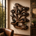 Isla Home Bar Wall Wine Holder - Design 377 - main view
