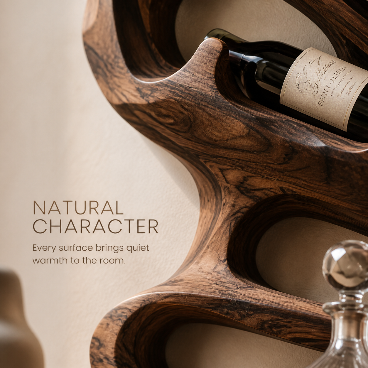 Isla Home Bar Wall Wine Holder - Design 377 - product image 05