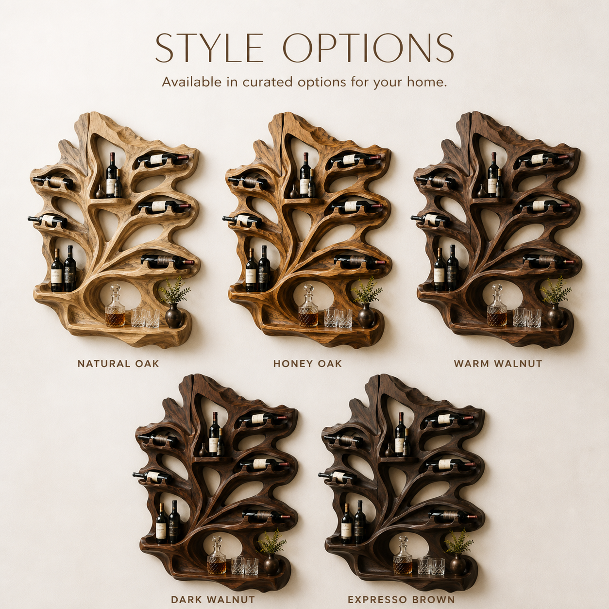Isla Home Bar Wall Wine Holder - Design 377 - product image 11