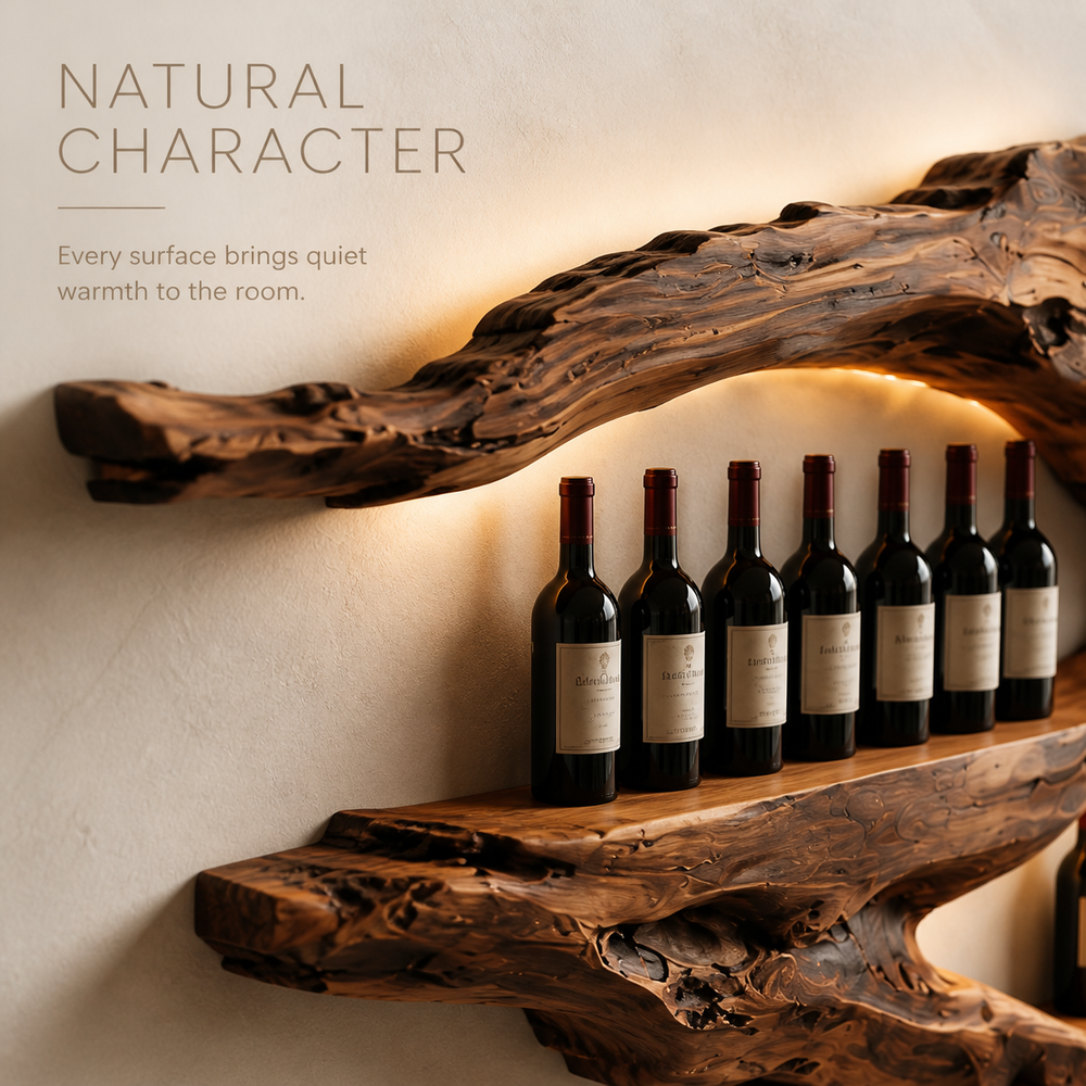 Soren Wall-Mounted Wine Rack - Design 378 - product image 05