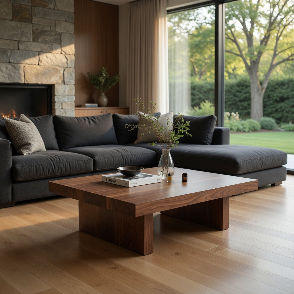 Koa Organic Modern Coffee Table
