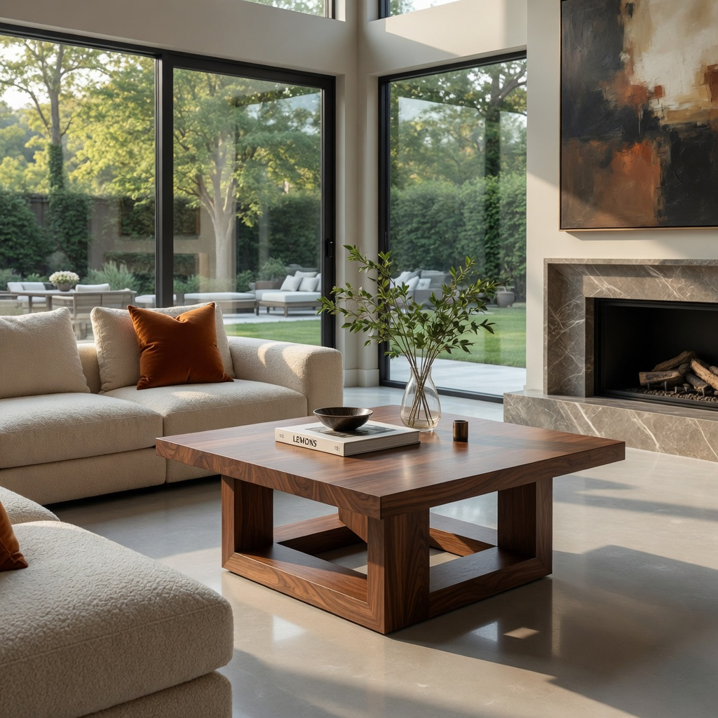 Elara Low Gallery Coffee Table