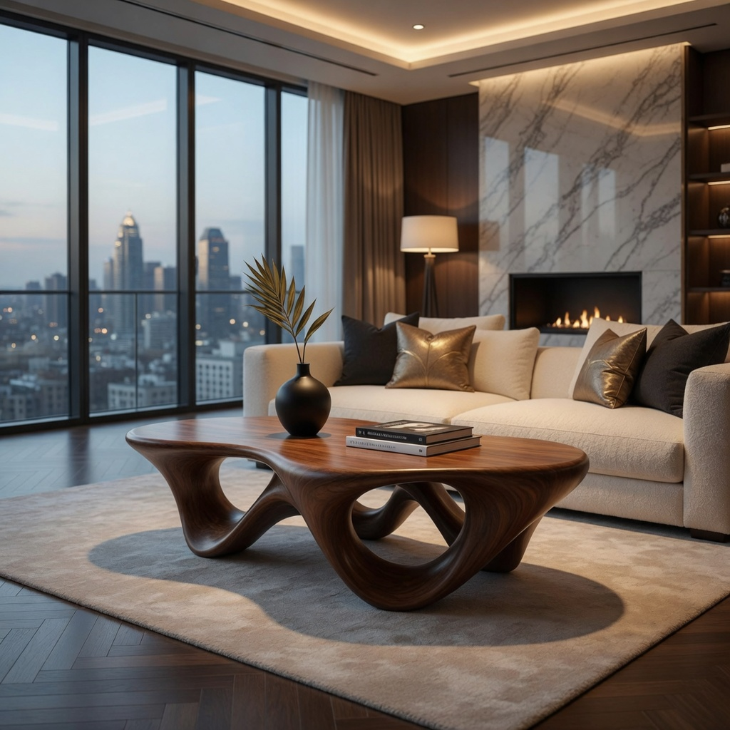 Nera Hollow Base Coffee Table