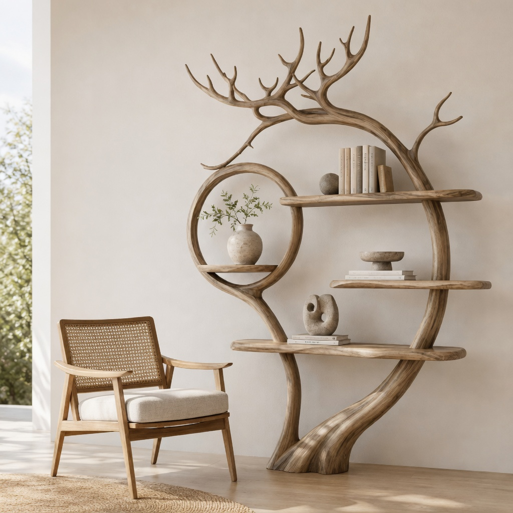 Eloise Rounded Statement Bookshelf