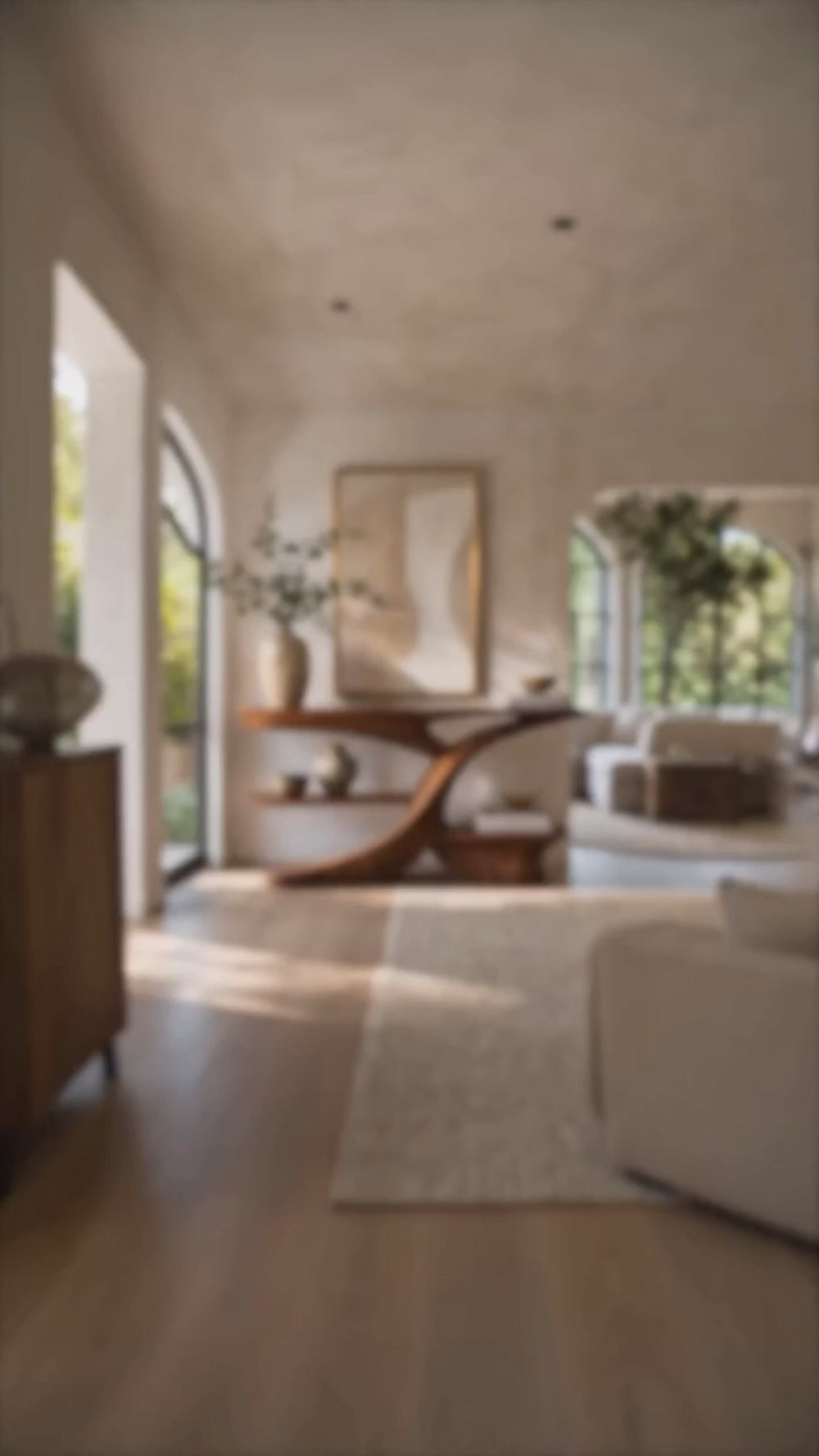 Liora Warm Walnut Console Table - Design 512